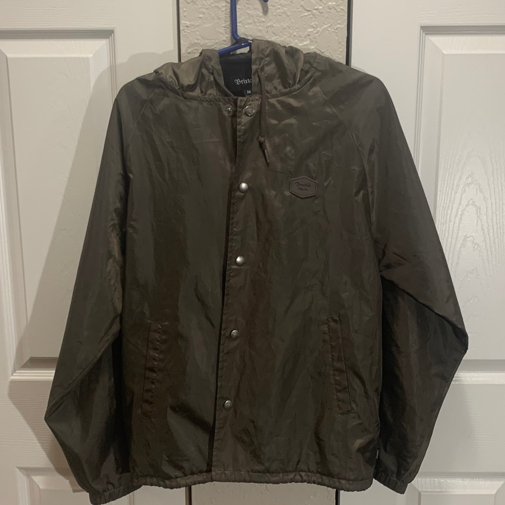 Bronze/ Green metallic Brixton jacket, barely worn